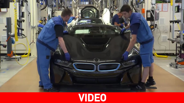 Πως κατασκευάζεται το φουτουριστικό BMW i8